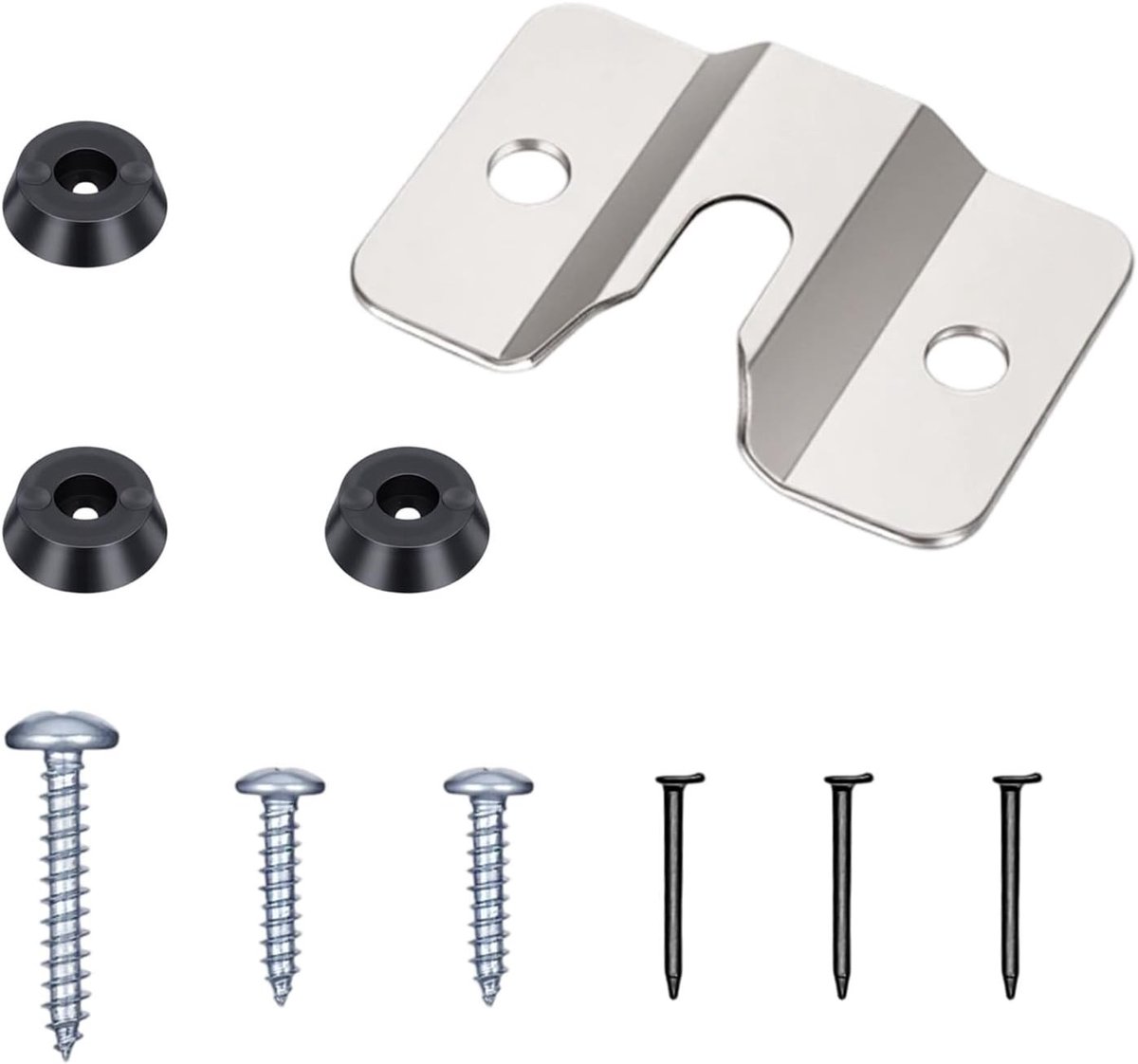 Set wandhouder voor dartboards, dartbord-hanger en dartaccessoires, wit, stevig en duurzaam