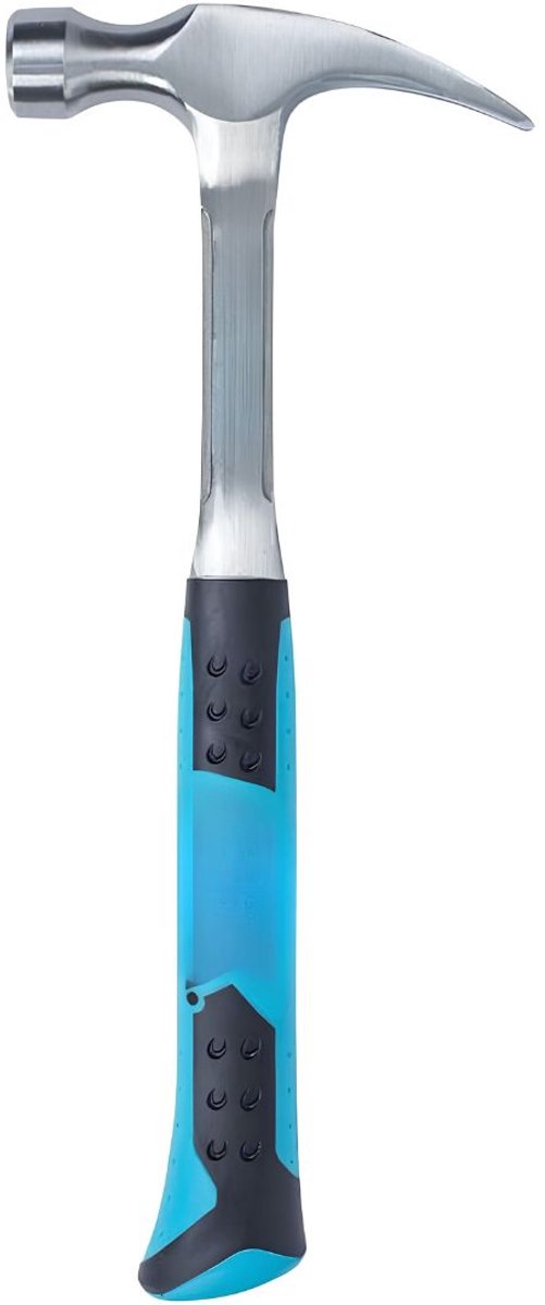 DnA® Klauwhamer - Gereedschap Klauwhamer - Rechte klauw - Meerkleurig - 36cm x 14cm x 4cm
