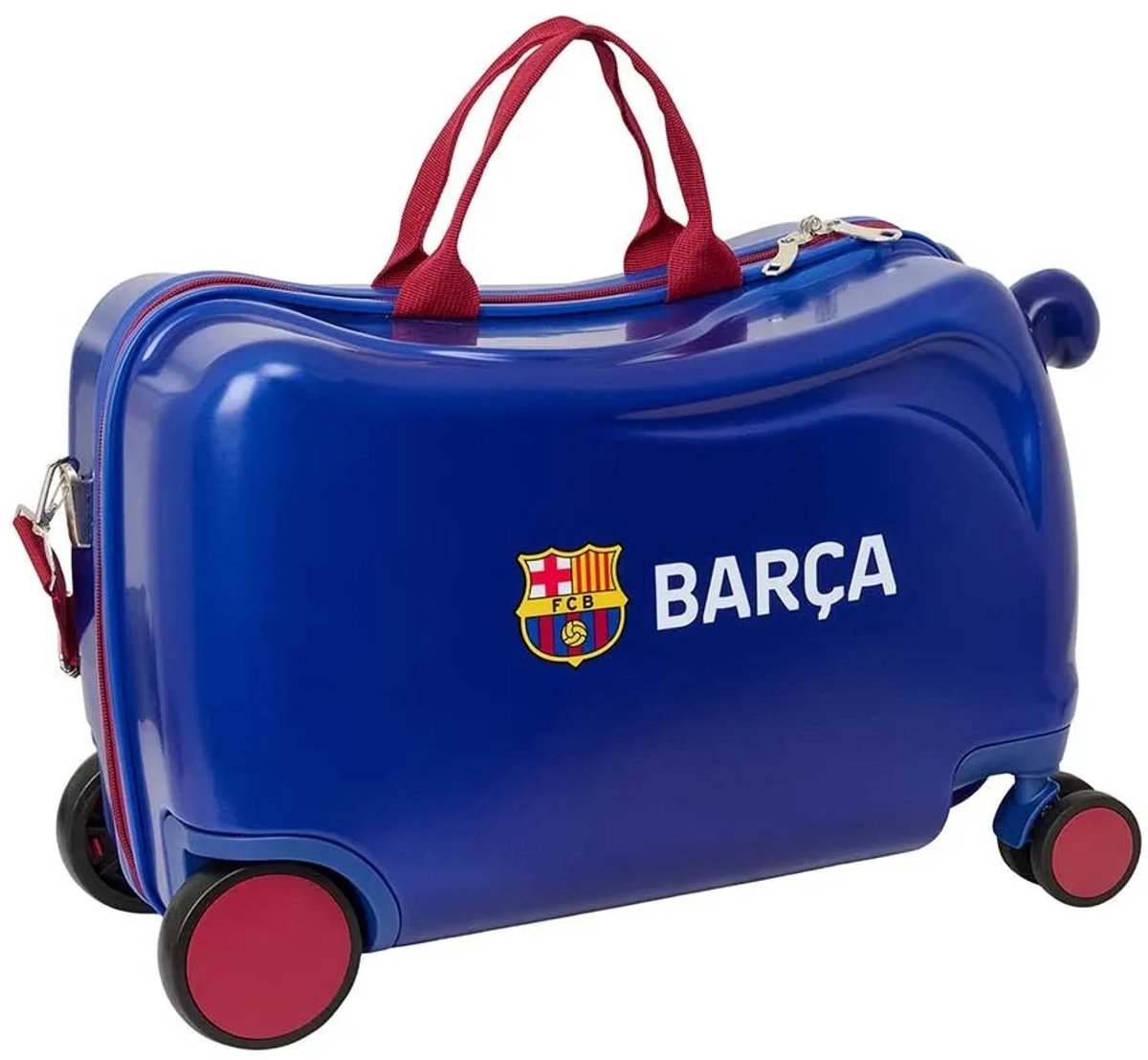Safta Fc Barcelona 26/27 25l 44x21x27 Cm Reistas Met Wielen Blauw Kinderen