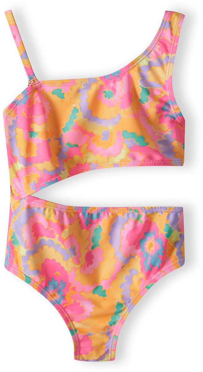 Minoti bloemen bikini meisjes - meerkleurig