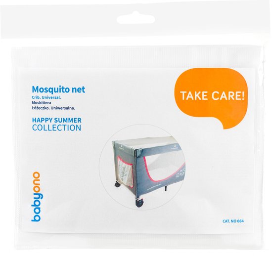 Babyono Muggennet - Babyklamboe - voor Baby ledikant - Campingbedje — afbeelding 3