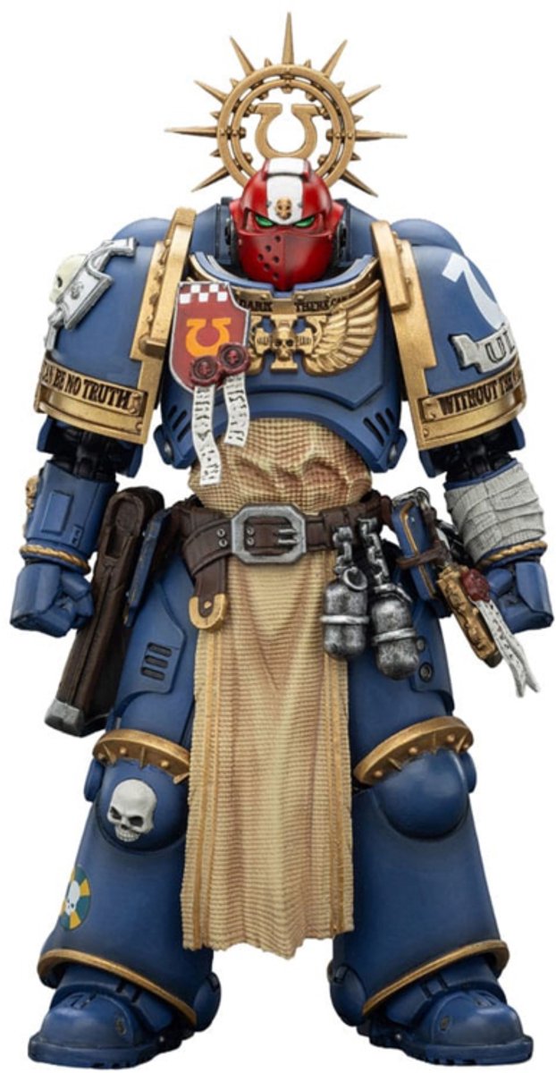 Joy Toy (CN) Warhammer 40,000 Action Figure Ultramarines Metaurus met Power Axe, Stormshield and Plasma Pistol 13 cm Action Figuur