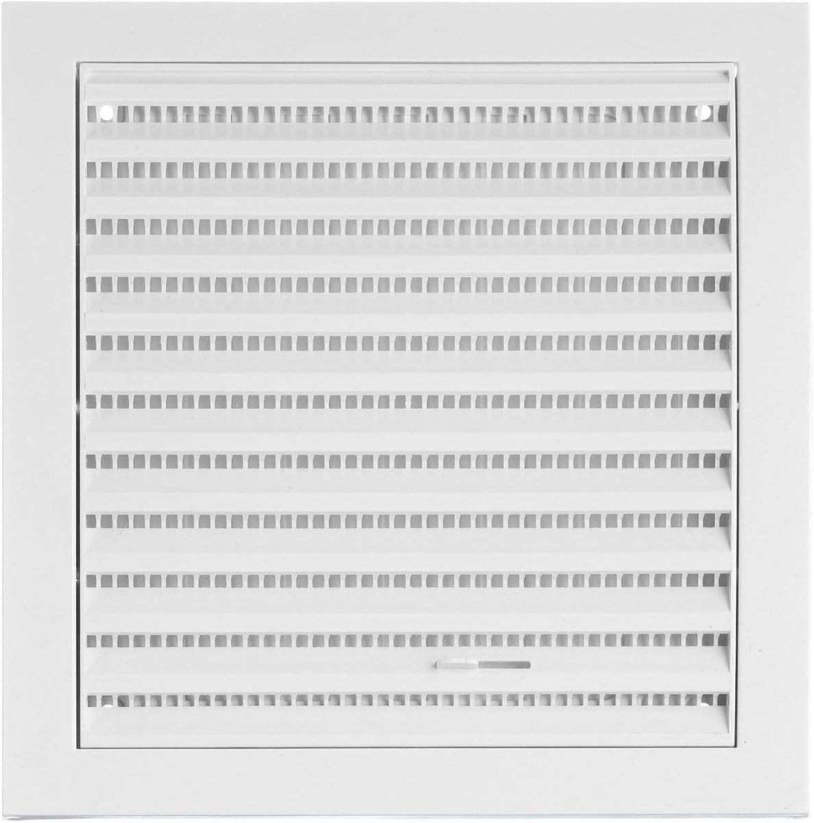 Ventilatierooster - Afsluitrooster - Luchtstroom Regelen - Insectenbescherming - Ø 150 mm - Wit