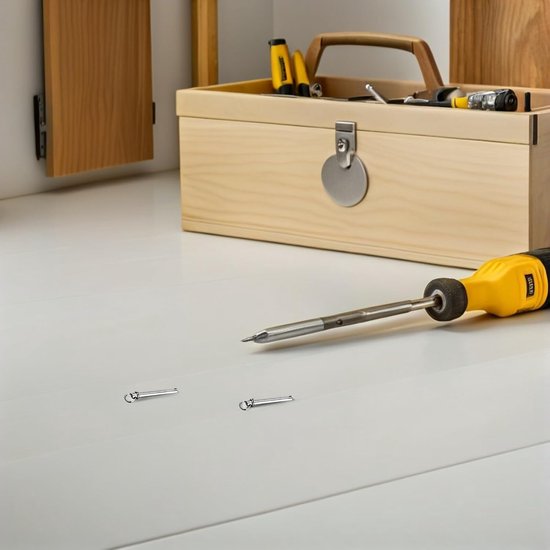 Ventilator Reparatie Set - Reserve Onderdelen - Ventilator Onderhoud - Roestvrij Staal - 10 Stuks - Zilverkleurig — afbeelding 5