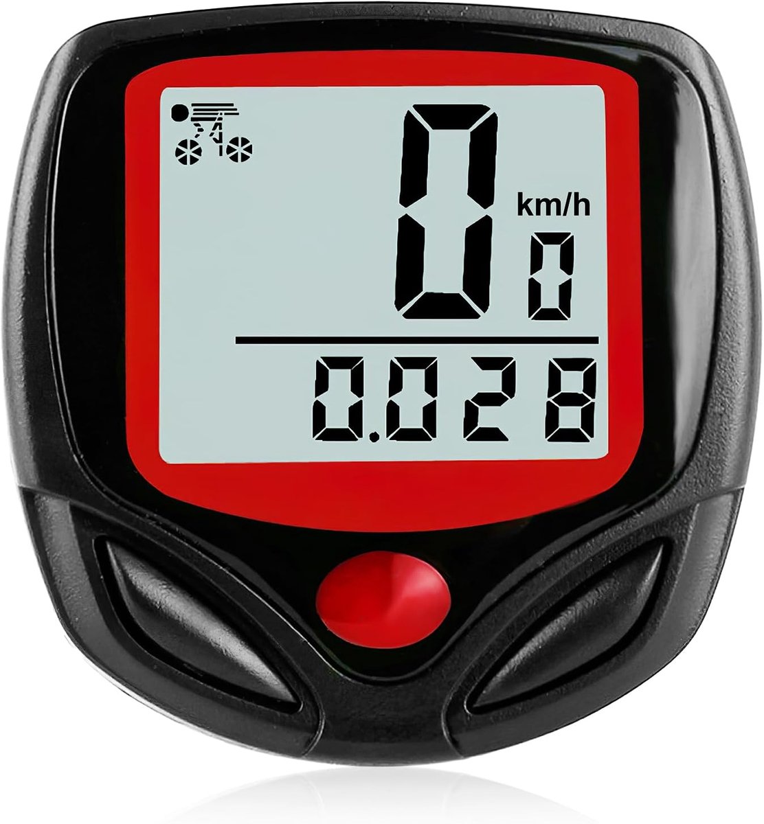 SnelShoppen - Digitale Draadloze Fiets Snelheidsmeter - Waterdichte Kilometerteller voor Fietsen - Meerdere Functies voor Fietsavonturen