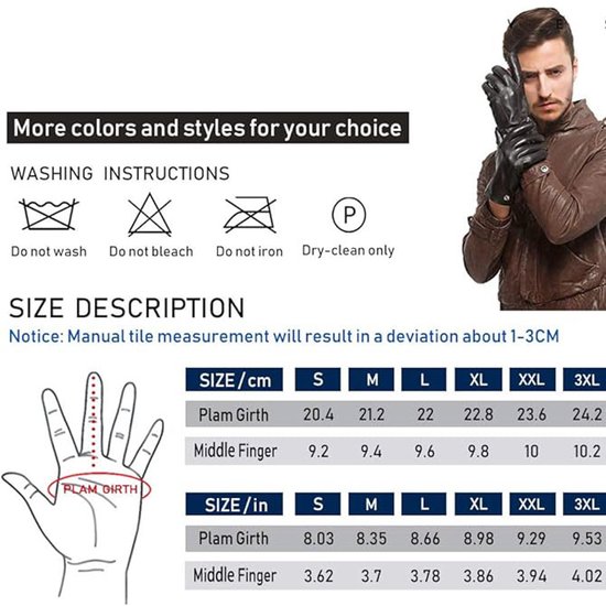 Fietshandschoenen - Korte handschoenen - Halve handschoenen - Handschoenen - Schapenvacht - Maat M, Unisex - Geschikt voor avondfeesten, hiphop, optredens, cosplay, autorijden, fietsen, buitenactiviteiten en andere gelegenheden - Bruin — afbeelding 2