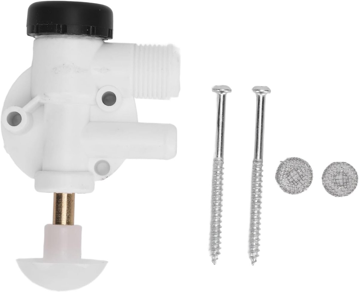 RV Toiletklep Set voor Sealand Traveller en VacuFlush - Vervangingskit voor Waterklep en Toiletonderdelen