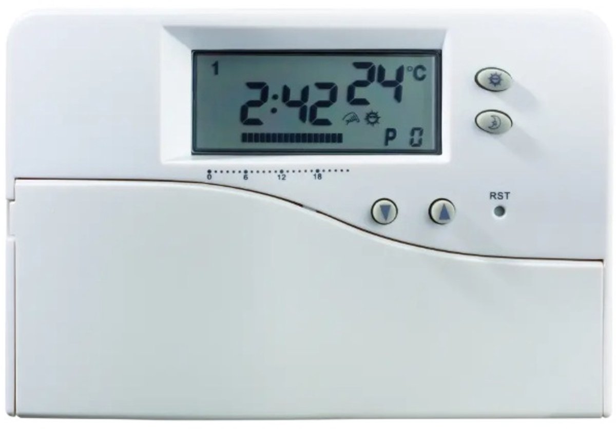 Plieger Milton - 8305079 - klokthermostaat kamerthermostaat