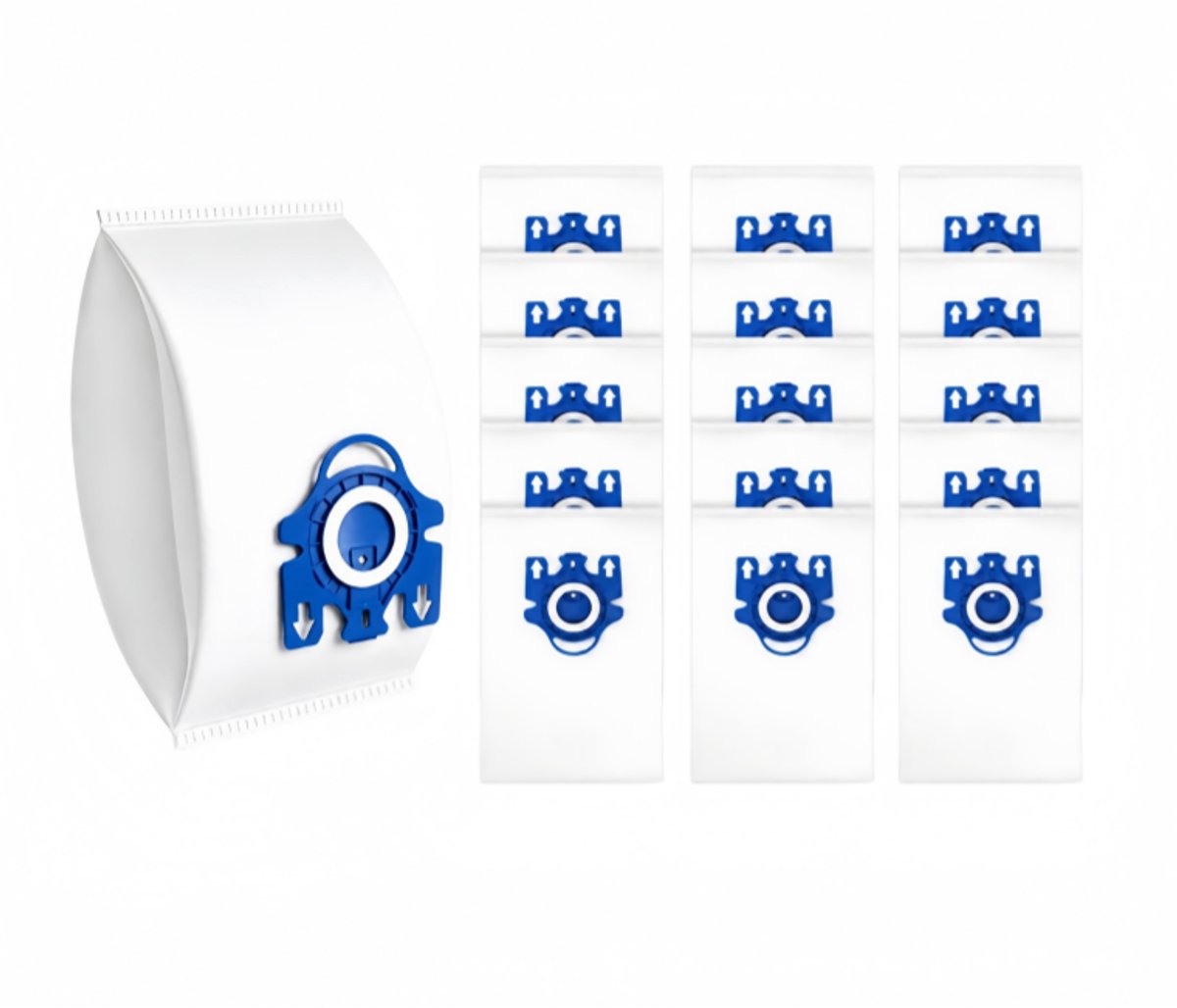 16 Stuks GN Stofzuigerzakken Geschikt voor Miele - Classic C1, Complete C1, C2 & C3 - Compact C1/C2 - Vervangende Stofzakken