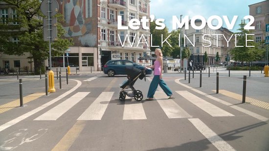 Kinderkraft MOOV 2 - Kinderwagen - 3-in-1 - Tot 27 kg - Lekvrije Wielen - Grijs