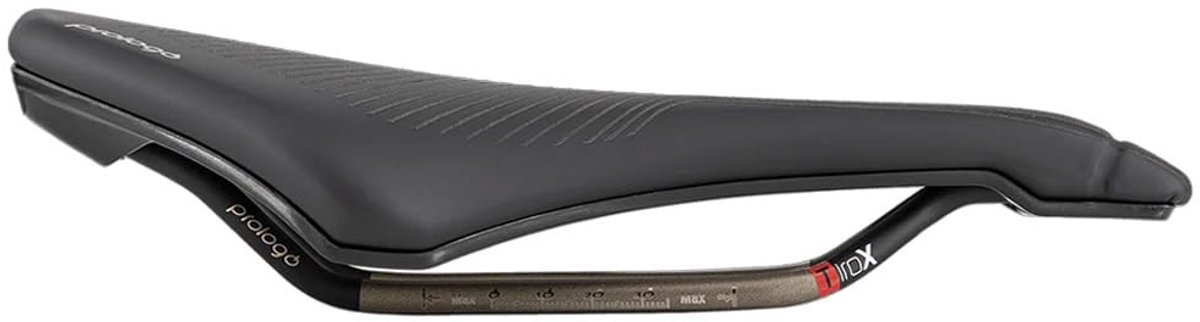 SnelShoppen - Prologo Dimension AGX PAS Space Slide Control Fietszadel, Tirox Legering Rail, 245x153mm, Lichtbruin, Ideaal voor Gravel en Racefietsen