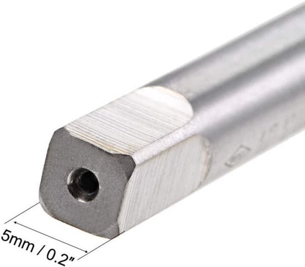 Spiraalvormige punt plug draadkraan 5/16-18 UNC, H2-tolerantie, 3 fluiten, titanium gecoat - set van 2 stuks