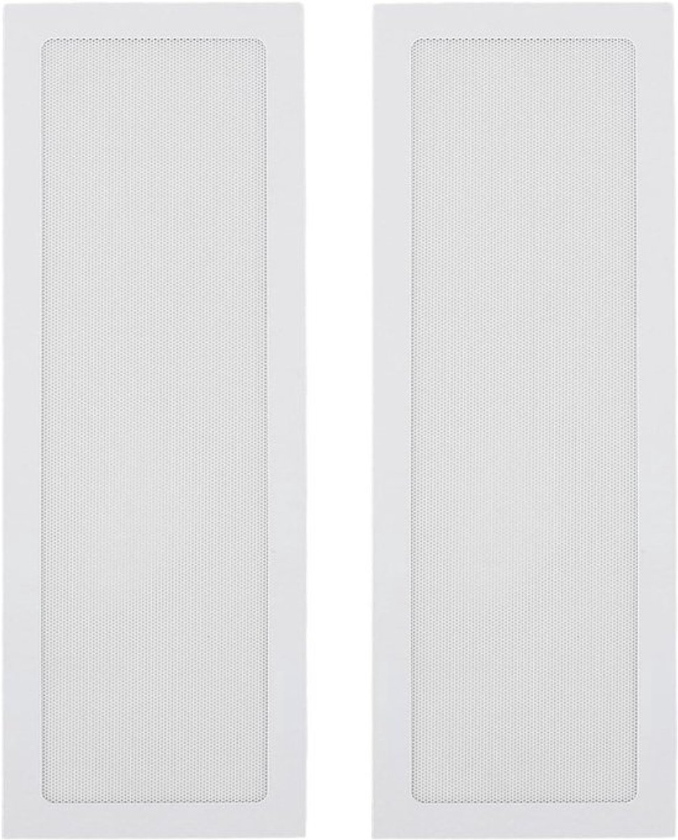 Stofgaasfilter voor 120x360mm PC-behuizing, 2 stuks - Stofdichte gaasfilter met magnetische strip - Wit - Computer-pc accessoires - Stofpreventie.