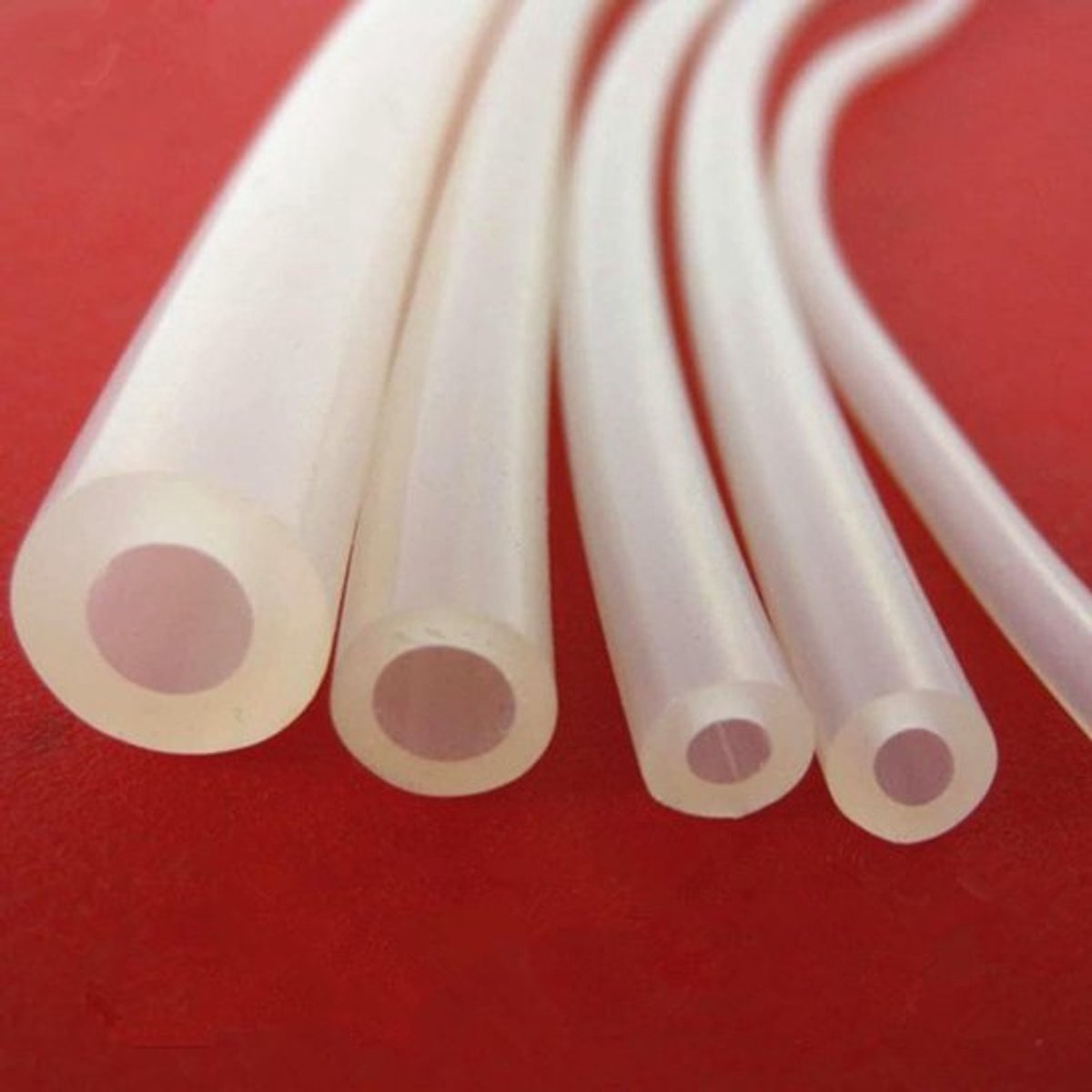 Siliconen Slang 9mm ID 12mm OD 15.3m - Voedselveilige Rubber Slang voor Pomp en Luchttransport