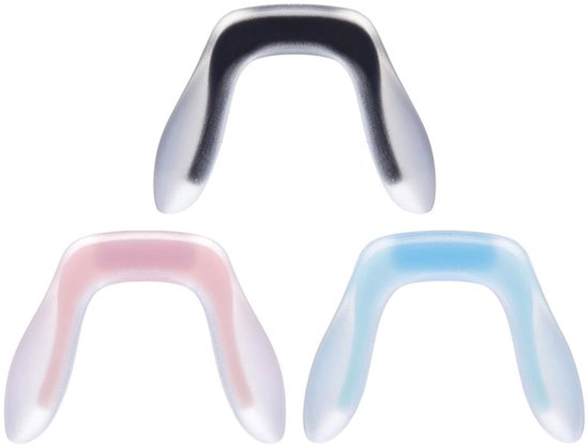 Neuspads Siliconen U-vormig - Zelfklevend - Bril Pads - Neusbrug - Zachte Pasvorm - 1 Inch Maat - Brilneussteun