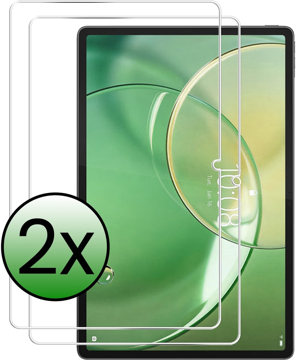 Screenprotector - 2 Stuks Geschikt voor Lenovo Idea Tab Pro Gen 2 - Extra Sterk - Beschermglas - Gehard Glas - Tempered Glass - Screen Protector