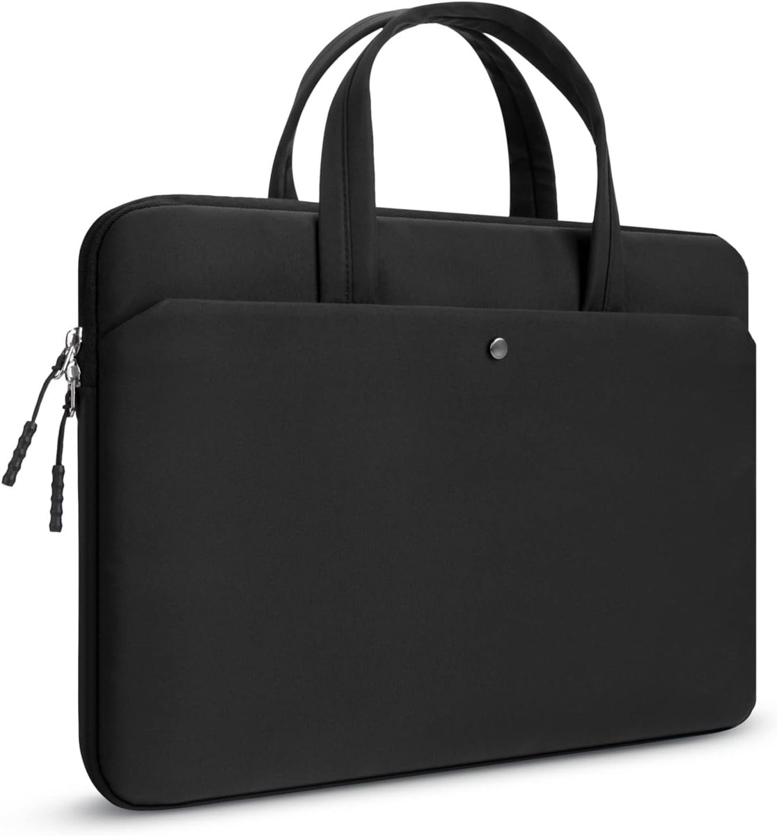 SnelShoppen - Laptophoes 15,6 inch - Zwarte Laptop Sleeve voor Chromebook, Notebook en Gaming Laptop - Beschermende Laptoptas met Stijlvol Ontwerp