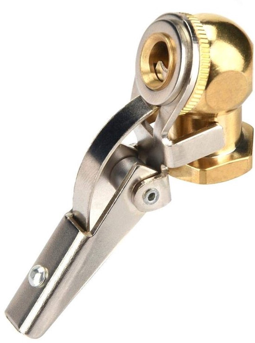 Bandenspanningsventiel - Pneumatische ventieladapter - Geschikt voor diverse voertuigen - 1/4 inch - Inclusief clip - Hoogwaardige kwaliteit