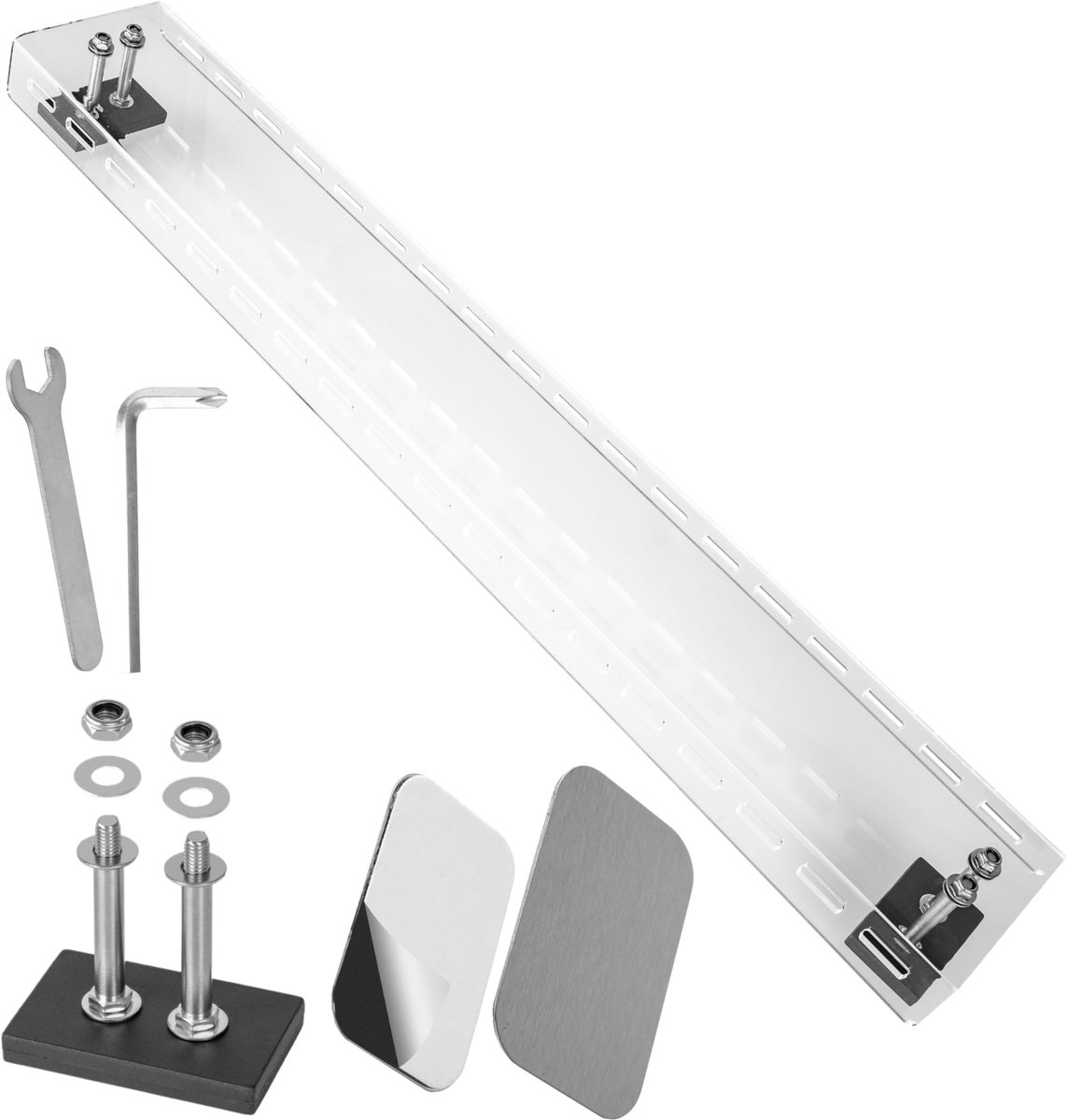 SnelShoppen - Kookknop Kinderbeveiliging Set - Transparant Acrylglas - Babybeveiliging met Magnetische Bevestiging - Voor Standaard Fornuizen tot 48 c