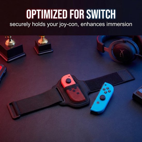Verstelbare elastische beenband voor Joy-Con, ideaal voor Ring Fit Adventure en Switch Sport, accessoires voor Nintendo Switch en OLED-model — afbeelding 5