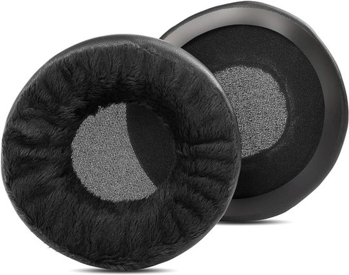 Vervangende Velours Oorkussens voor DJ Hoofdtelefoon - Zacht Kussen Cover - Compatibel met AKG K267 - Duurzame Onderdelen - Geluidsreductie.