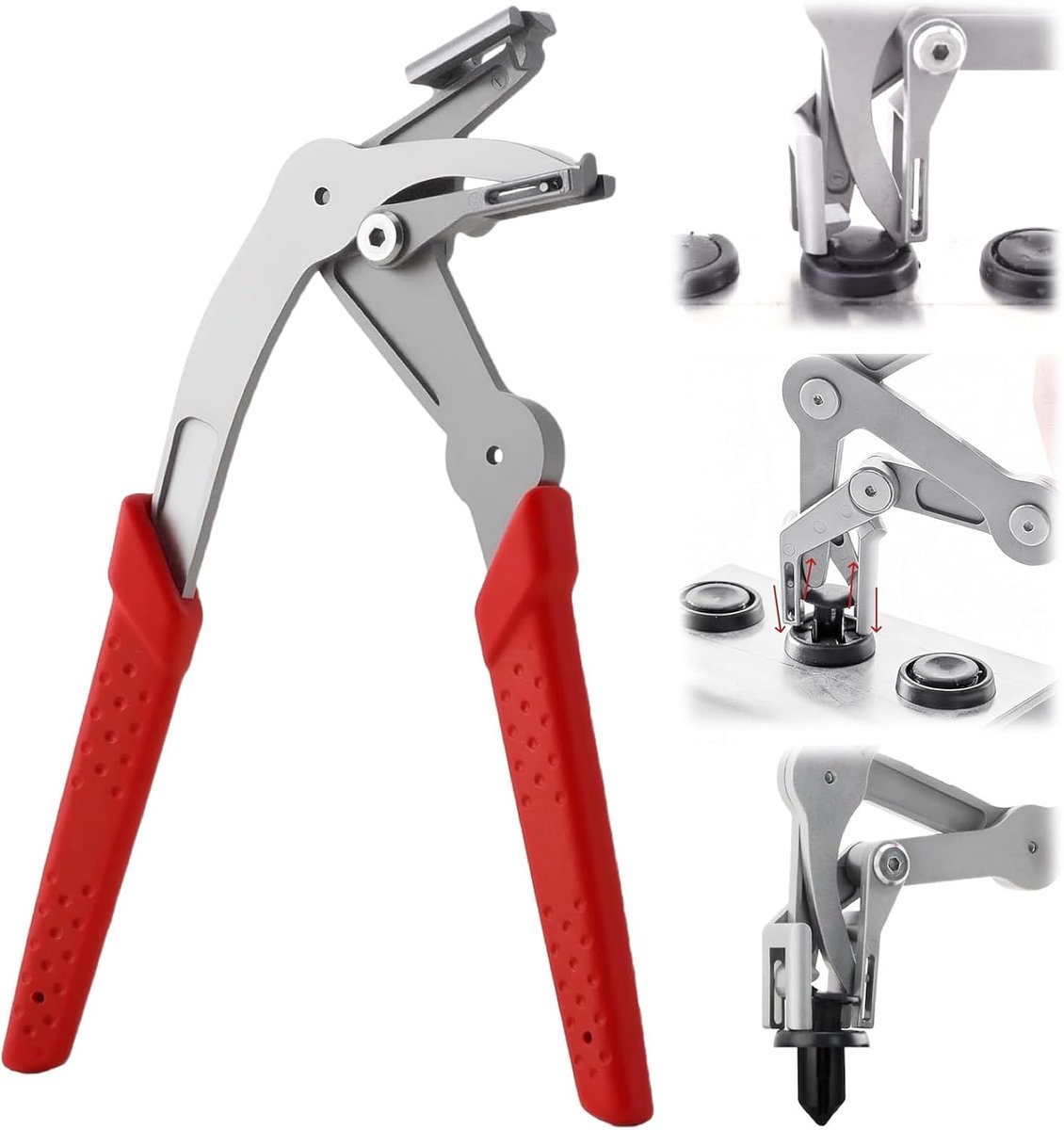 Auto Clip Tang Set,Clip Verwijderaar voor Autoclips - clip tang set voor snelle demontage van autoclips, gespen en - ShopVlot