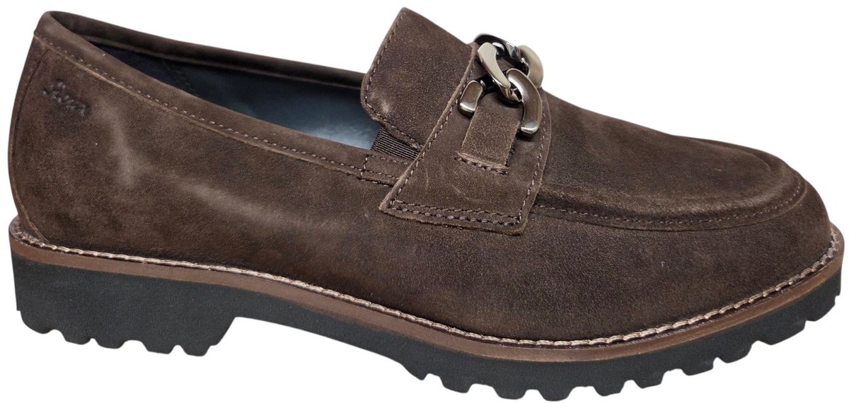 SIOUX Meredith Loafers Dames - Instappers - Bruin - Maat 39