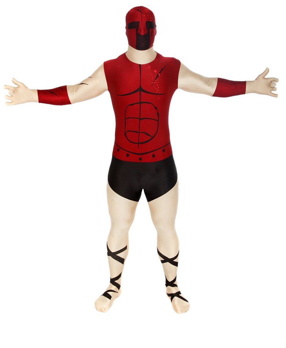 Morphsuit Spartaan Ganzkörperkostuum - Ganzkörperkostuum voor Halloween Carnaval