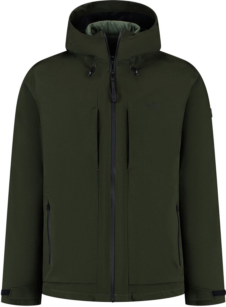 Kjelvik Melo Heren Outdoorjas Groen