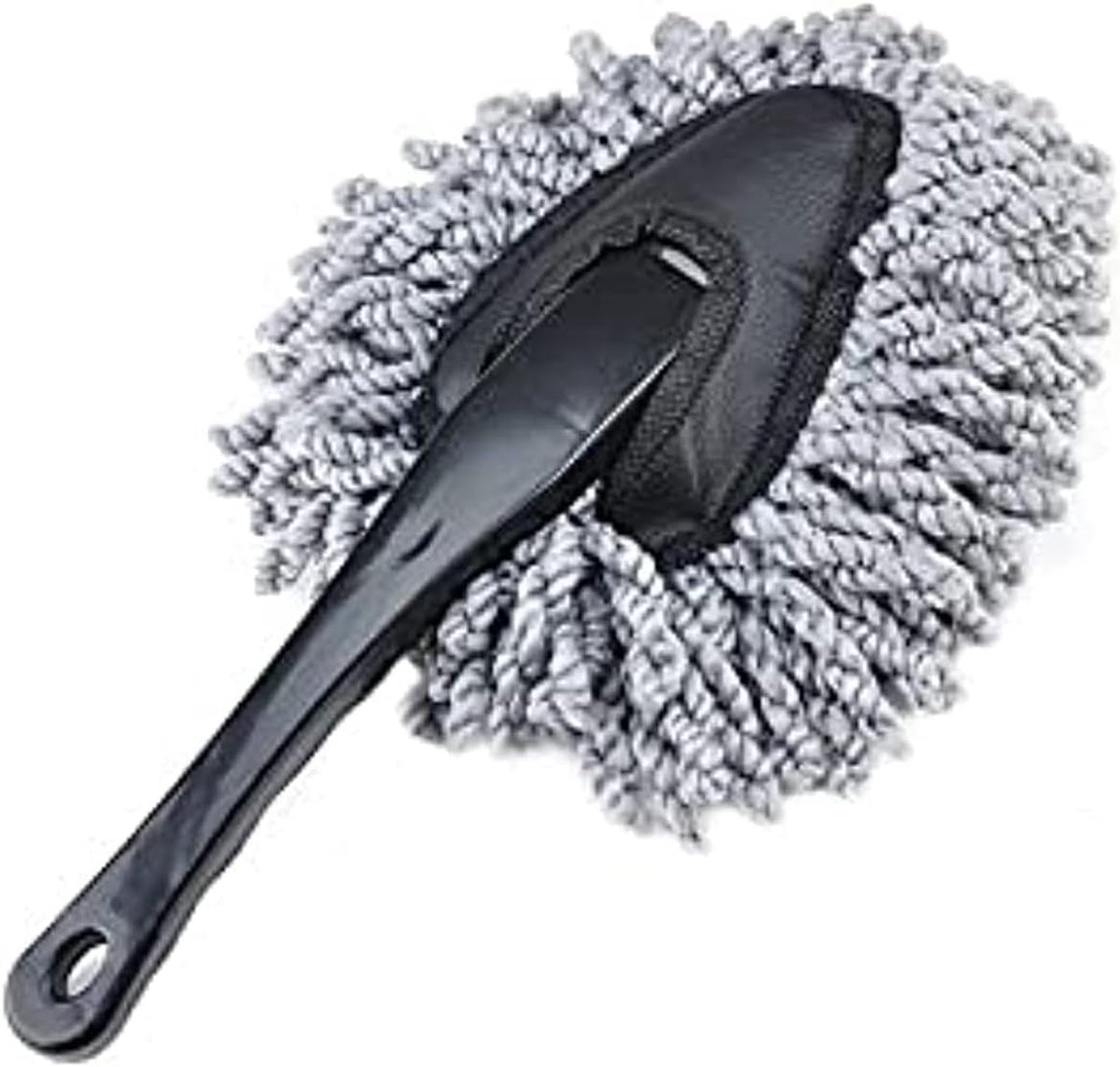 Microvezel Stofdoek voor Auto en Huishouden – Zachte Borstel met Lange Steel – 30 cm – Geschikt voor Dashboard - Keuken en Elektronica – Herbruikbaar en Stofvrij