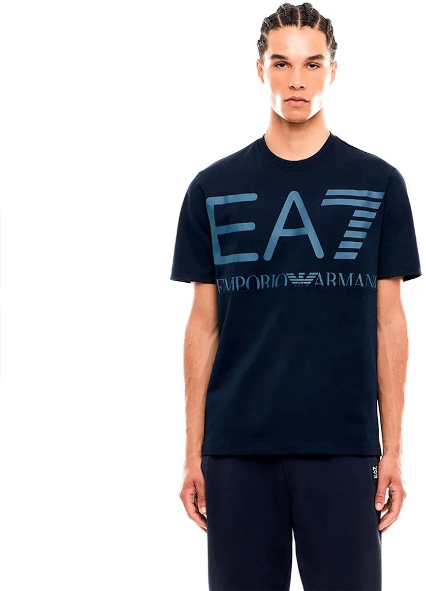 Ea7 Emporio Armani 7m002200_af27188 T-shirt Met Korte Mouwen Blauw XL Man