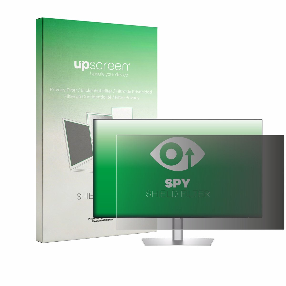 upscreen - privacyscherm voor Dell Professional P2425H - privacy filter screenfilter Blauwlichtfilter