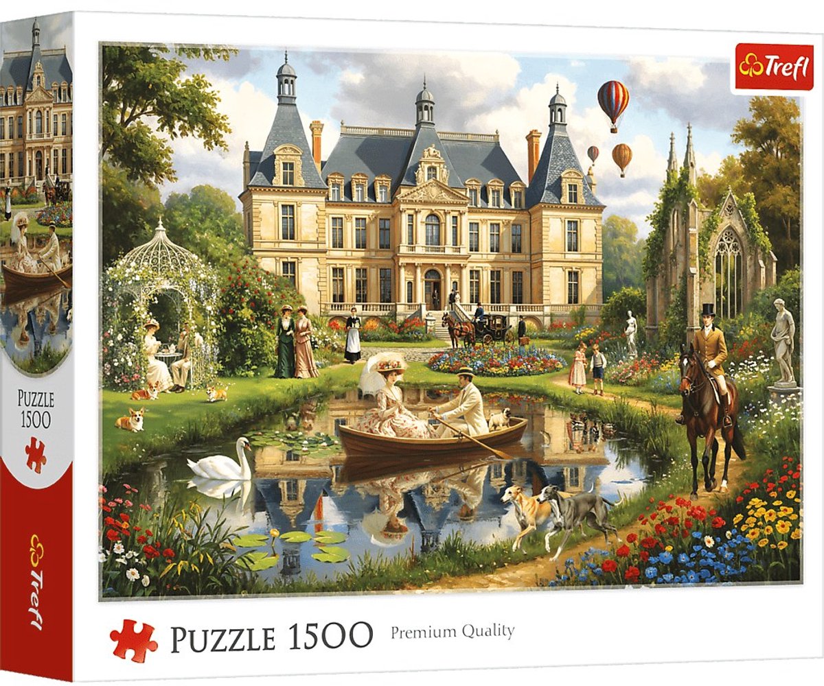 Puzzel 1500 stukjes Paleis aan het water 26219
