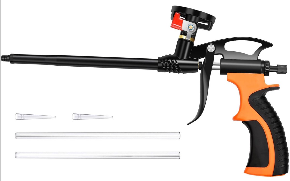 Solidchoice - PU Schuim Gun met Teflon Coating en Duurzame Kop