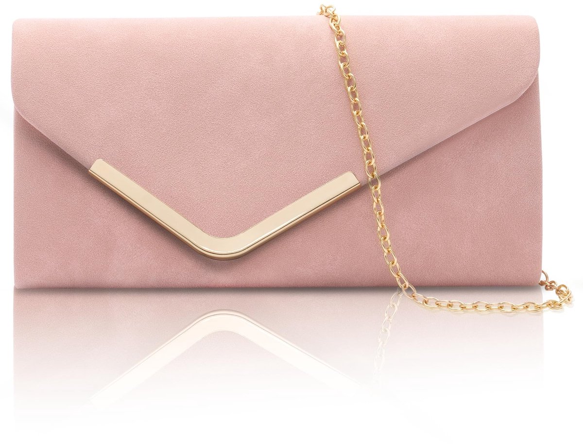 Solidchoice - Shiny Sequins Clutch Handtas voor Avondgelegenheden
