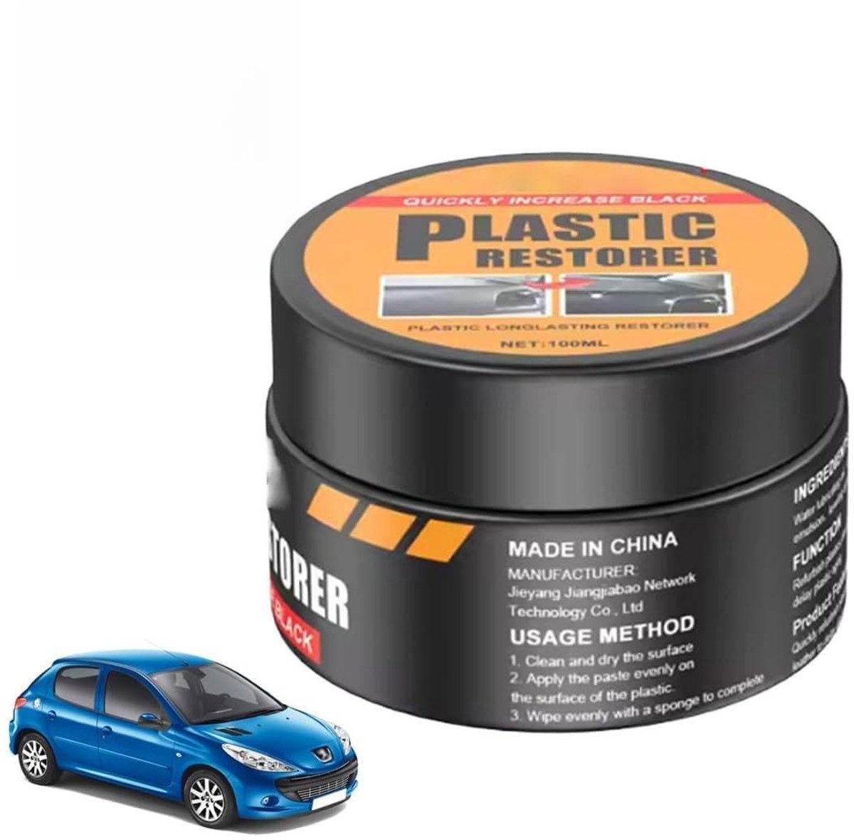 Solidchoice - Kunststof Reinigingspasta voor Auto-interieur