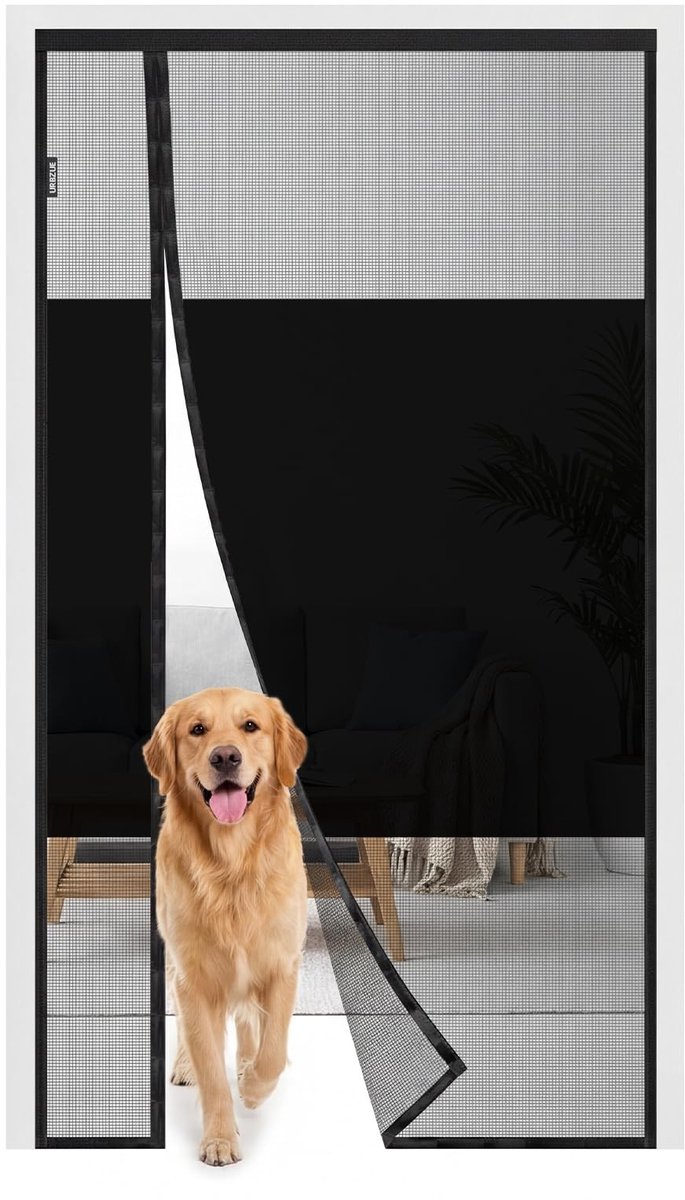 Solidchoice - Magnetisch Vliegengordijn 110x220cm met Sterke Magneten