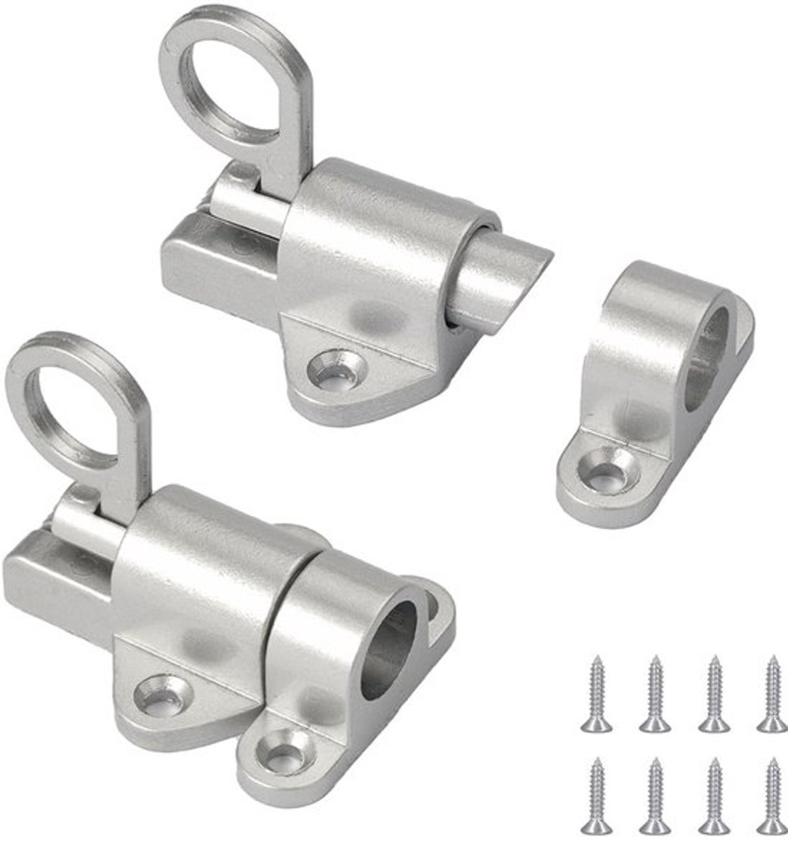 Deurvergrendeling Automatische Vergrendeling - Deurvastzetter - Deurgrendel - Veiligheid - Duurzaamheid - Aluminiumlegering - Comfortabele Afwerking - Vergrendelingsslot