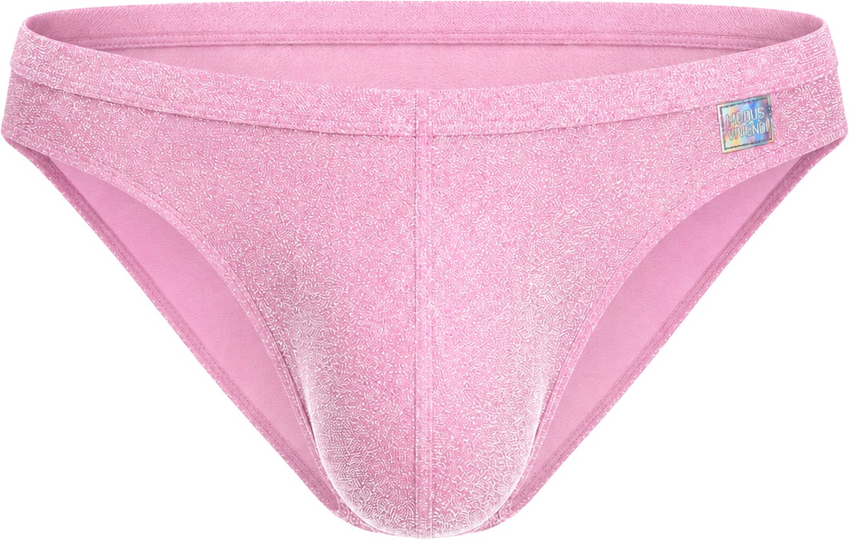 MODUS VIVENDI Delusion Ultra Low Rise Brief Pink - MAAT M - Heren Ondergoed - Slip voor Man - Mannen Brief