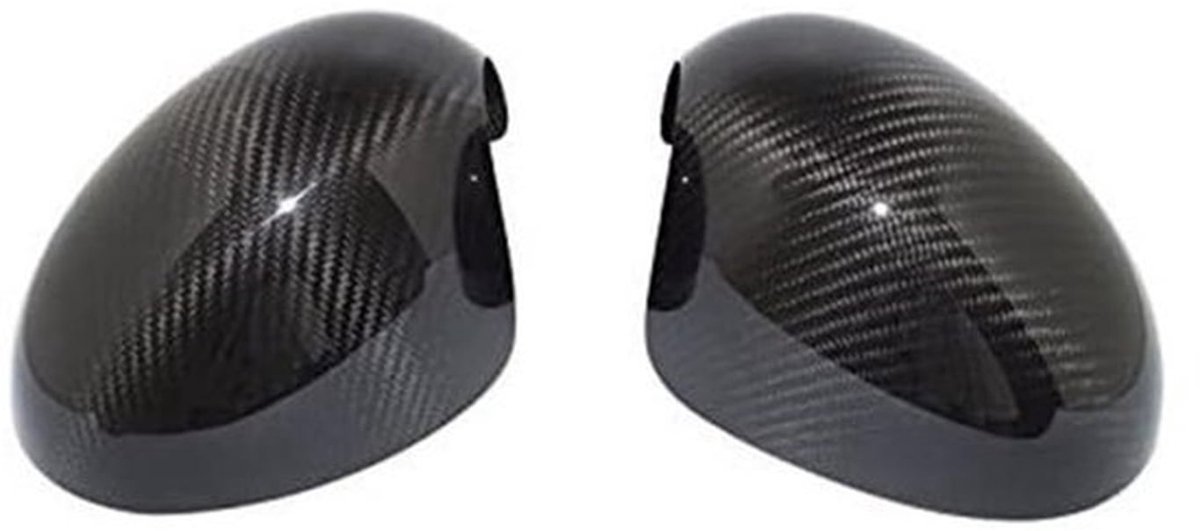 Zijspiegelbehuizing - Buitenspiegelkappen - Handmatig Model - Geschikt voor Mini R55/R56/R57/R58/R59 - Gloss Black - Hoge Kwaliteit ABS Plastic - Spiegelkap