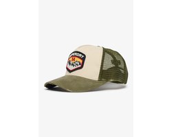 Superdry Heritage Mesh Trucker Pet Groen