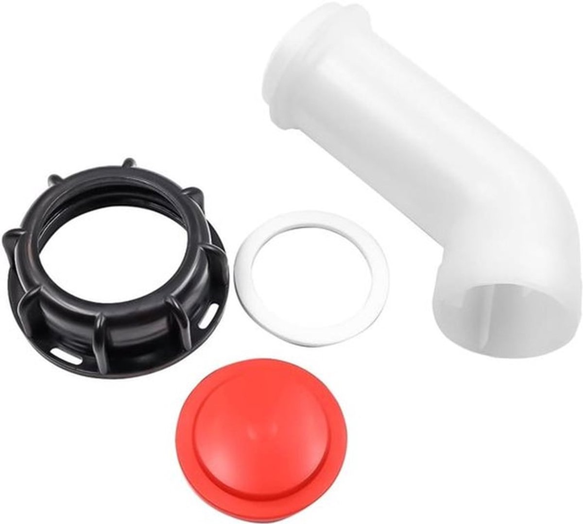 - Uitlaatkraan - Adapter - IBC - Grof draad - Uitlaatmondstuk - Accessoires - Afvoerdeksel - Ventieldop - Binnendraad - IBC tank