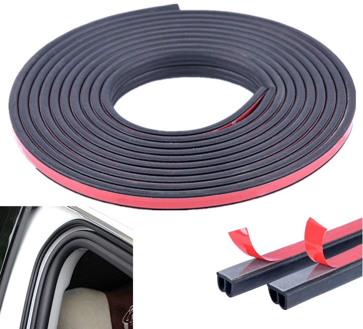 Solidchoice - Universele 5M B Vorm Zelfklevende Auto Deurrubber Strip voor Geluidsisolatie