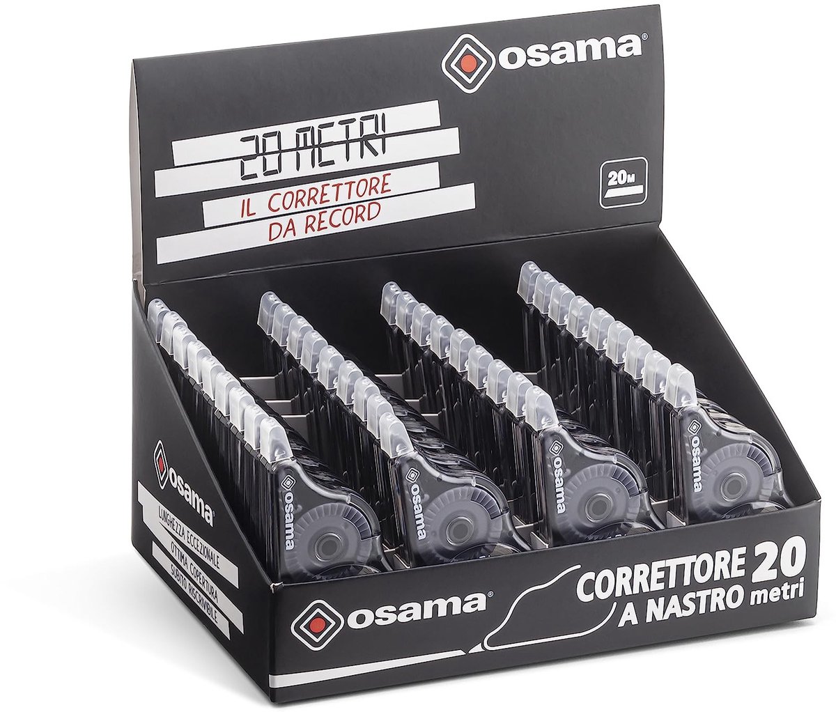 Solidchoice - 36 Stuks Correctietape voor School en Kantoor