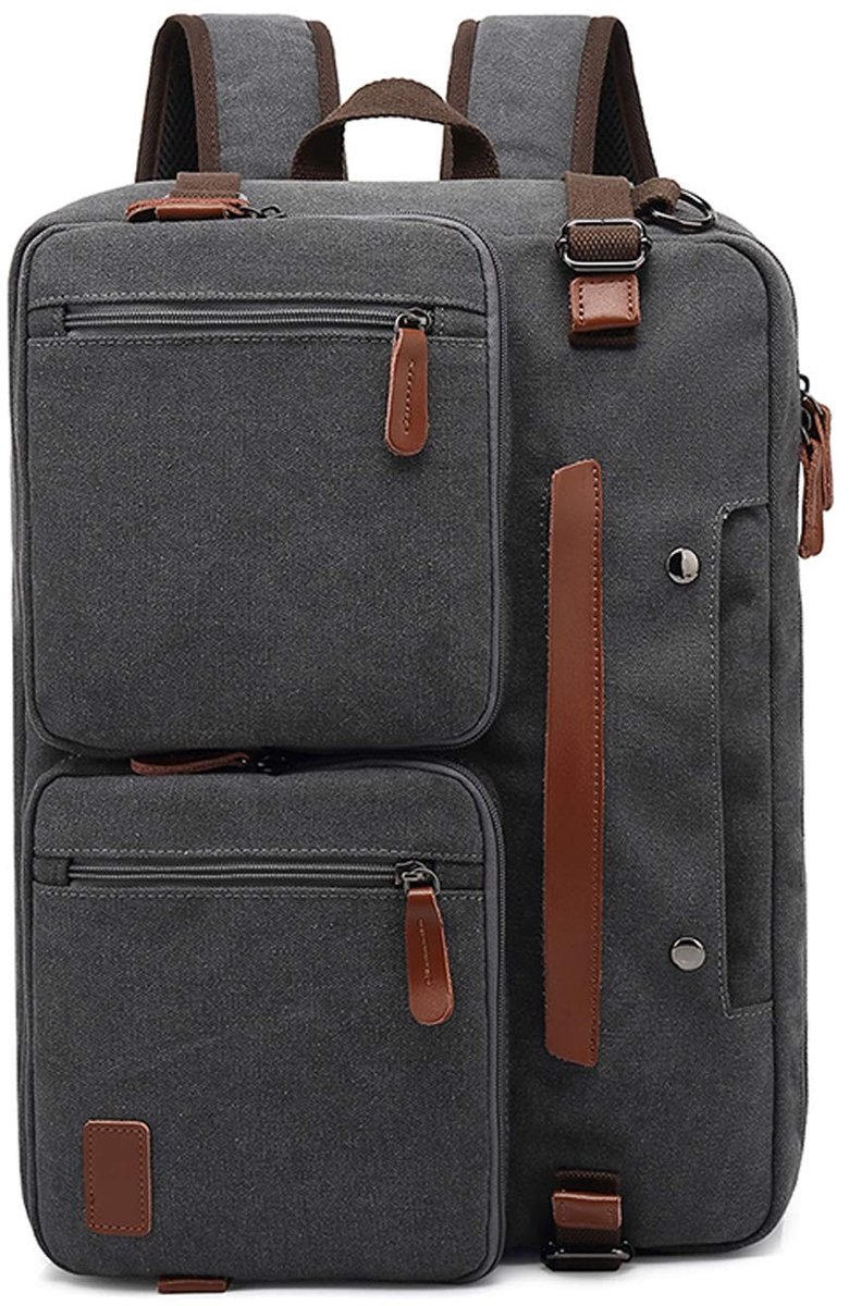 Solidchoice - Functionele Rugzak voor 15.6 Inch Laptop en Schoolgebruik