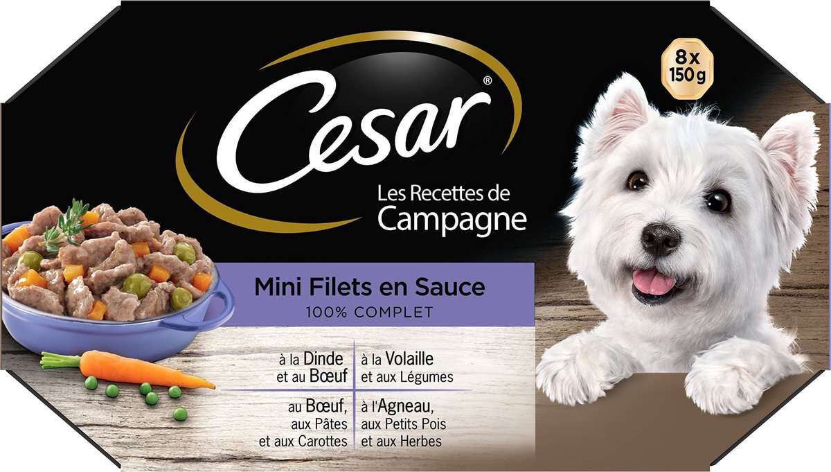 Solidchoice - Compleet Voedsel voor Honden in Saus, 24 Bakjes van 150 g