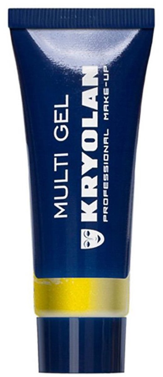 Kryolan Glittergel Geel Fijn