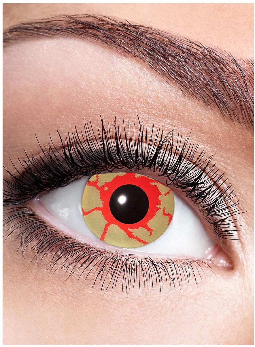 Bloodlust contactlens met dioptrie
