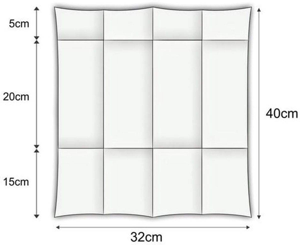 Bestekzakjes Hoogwaardig Airlaid - Bestekzakje - Servetten Papier - 50 Stuks - 32 x 40 cm - Luxe Tafeldecoratie