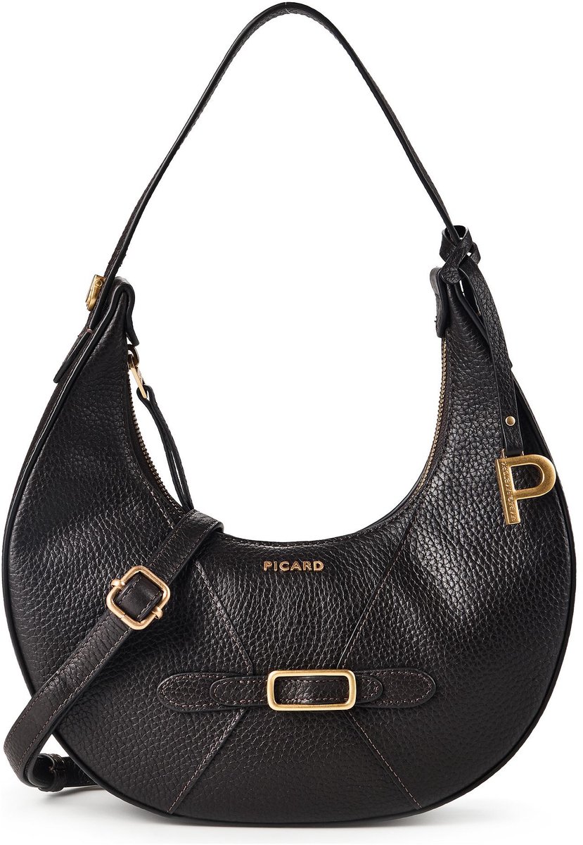 Picard buckle up Schoudertas Leder 23 cm - Dames - cafe